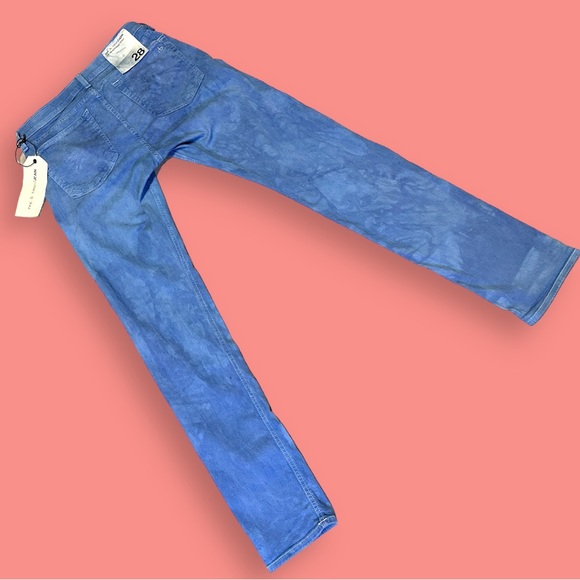 Originally White Hand Dyed NWT Rag & Bone The Dre Boyfriend Style Jeans. Size 28 - Picture 2 of 14